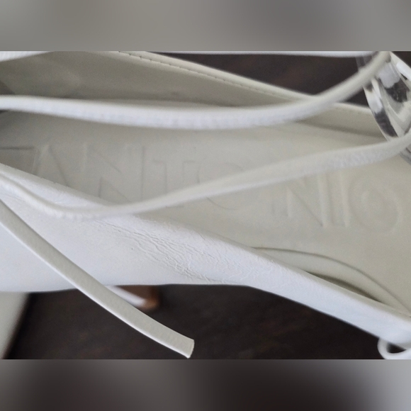 NWT Antonio Melani Lillian Ballet Strap Leather Stiletto Heels Women's Size 8.5M - Picture 7 of 15